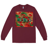 Burgundy Mexicana Long Sleeve Tee - texasbilliewilder