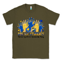 Army Green for my students down syndrome awareness day Classic Tee - Artiststas