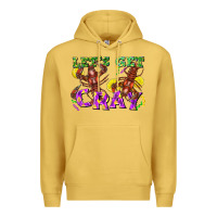 Antique Gold Let's get cray Premium Hoodie - FaDigitalArtStudio