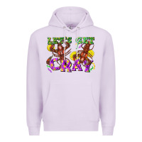 Lilac Let's get cray Premium Hoodie - FaDigitalArtStudio