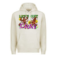 Oatmeal Heather Let's get cray Premium Hoodie - FaDigitalArtStudio