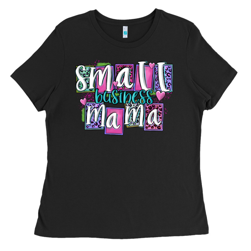 Small Business Mama Ladies Tee by MaliasSmallBusiness | Teevron
