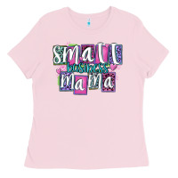 Bubblegum Pink small business mama Ladies Tee - MaliasSmallBusiness
