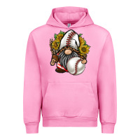 Fuchsia Pink baseball gnome Urban Hoodie - RacoonDesign