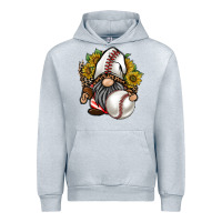 Heather Grey baseball gnome Urban Hoodie - RacoonDesign