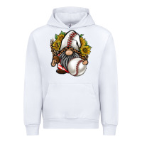 White baseball gnome Urban Hoodie - RacoonDesign
