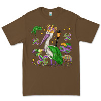 Cacao mardi gras pelican Premium Tee - MaliasSmallBusiness