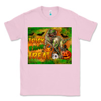 Bubblegum Pink Trick Rawr Treat Classic Tee - LillyAllenDesigns