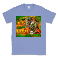 Colony Blue Trick Rawr Treat Classic Tee - LillyAllenDesigns