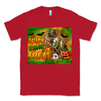 Red Trick Rawr Treat Classic Tee - LillyAllenDesigns