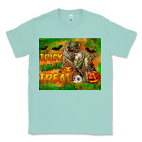 Seafoam Trick Rawr Treat Classic Tee - LillyAllenDesigns
