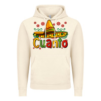 Vintage Artic Cuanto my fourth mexican birthday Vintage Hoodie - Jasminsmagicworld