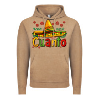 Vintage Coffee Cuanto my fourth mexican birthday Vintage Hoodie - Jasminsmagicworld