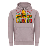 Vintage Zinc Cuanto my fourth mexican birthday Vintage Hoodie - Jasminsmagicworld