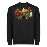 Black cinco de mayo barber Heavyweight Sweatshirt - CowGirlArtShop