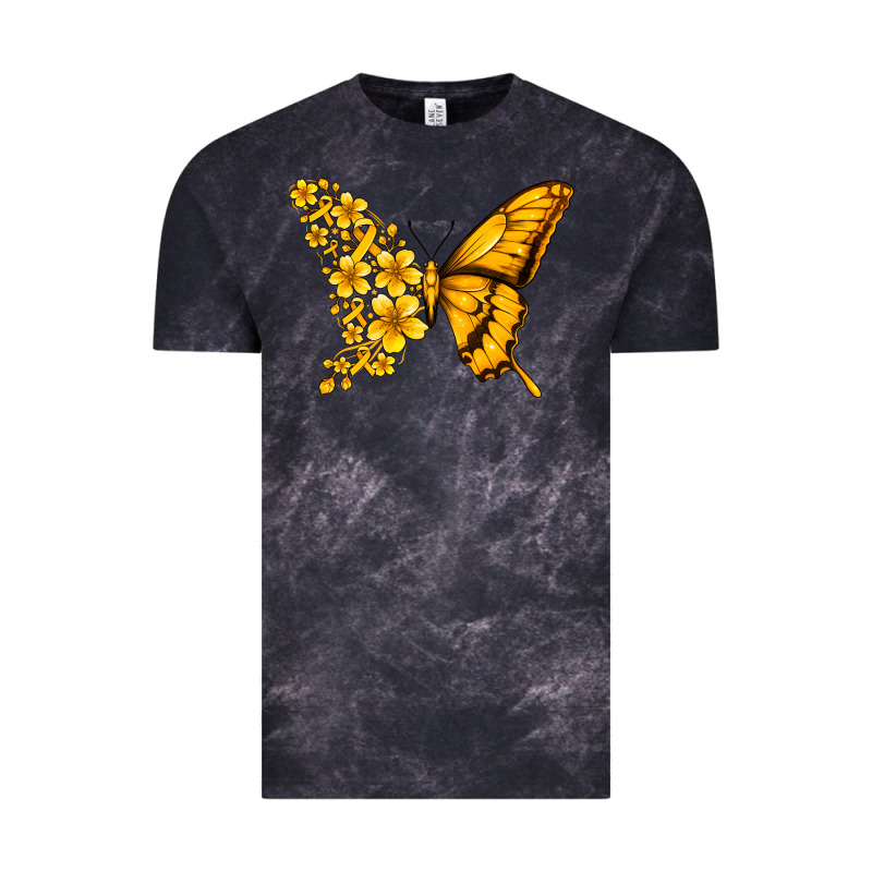 Childhood Cancer Butterfly Vintage Tee by Jasminsmagicworld | Teevron