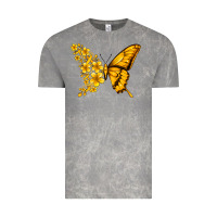 Cloud Rock childhood cancer butterfly Vintage Tee - Jasminsmagicworld
