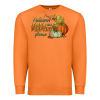 Carrot autumn leaves and pumpkins please Premium Sweatshirt - BundleAndBundleShop