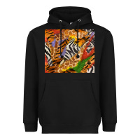 Black safari patterns tumbler Heavyweight Hoodie - BundleAndBundleShop