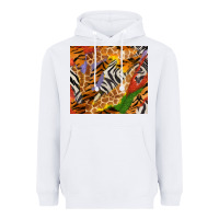 White safari patterns tumbler Heavyweight Hoodie - BundleAndBundleShop