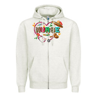 Oatmeal Heather Cinco de mayo Nurse Zipper Hoodie - FaDigitalArtStudio