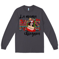 Smoke La Mama Mos Chingona Long Sleeve Tee - texasbilliewilder