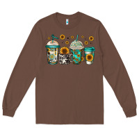 Chestnut sunflowers coffee cups Long Sleeve Tee - Jasminsmagicworld
