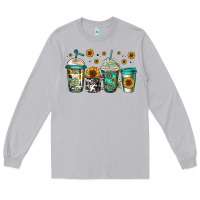 Moon Dust sunflowers coffee cups Long Sleeve Tee - Jasminsmagicworld