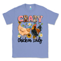 Colony Blue crazy chicken lady Classic Tee - Artiststas