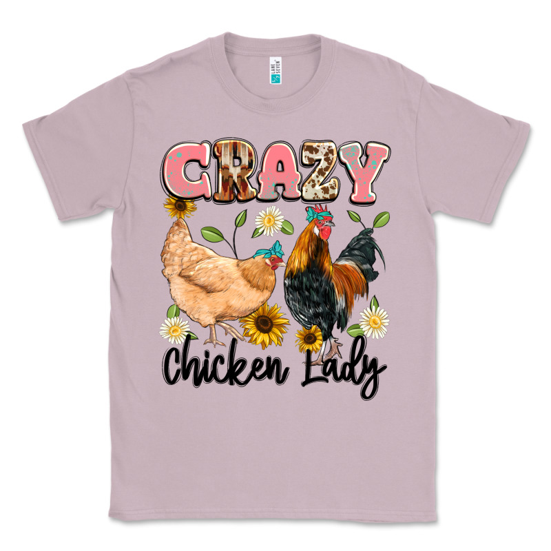 Crazy Chicken Lady Classic Tee by Artiststas | Teevron