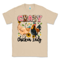 Mushroom crazy chicken lady Classic Tee - Artiststas