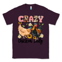 Plum crazy chicken lady Classic Tee - Artiststas