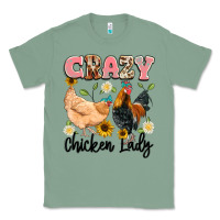 Sage crazy chicken lady Classic Tee - Artiststas