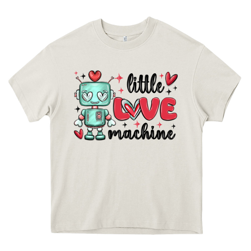 Little Love Machine Heavy Core Tee by MaliasSmallBusiness | Teevron