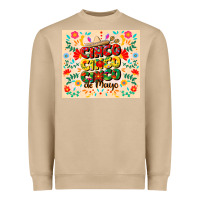 Mushroom cinco cinco cinco de mayo Heavyweight Sweatshirt - CowGirlArtShop
