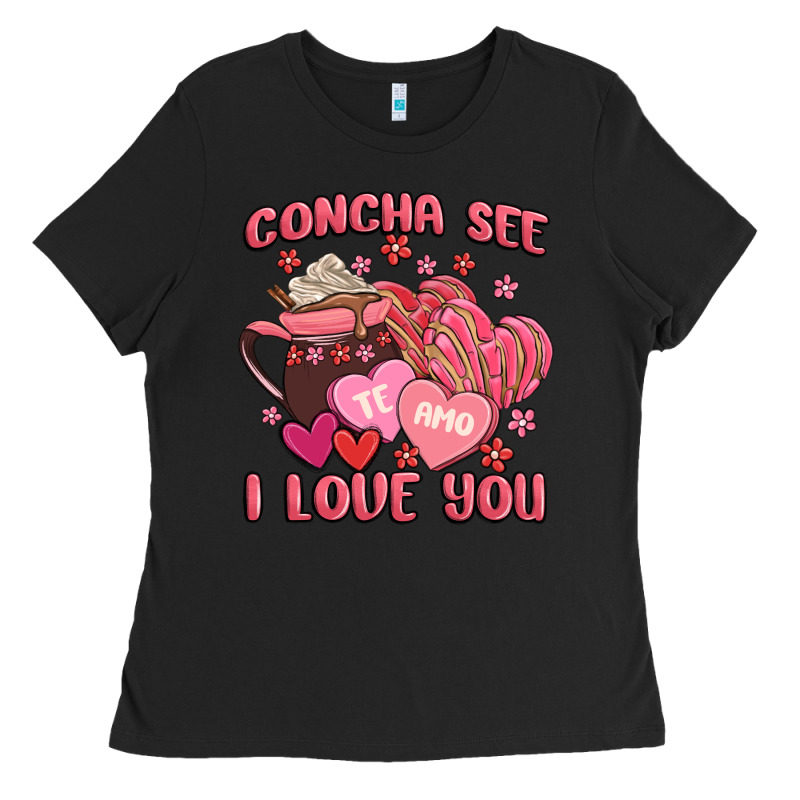 Concha See Te Amo  I Love You Ladies Tee by MaliasSmallBusiness | Teevron