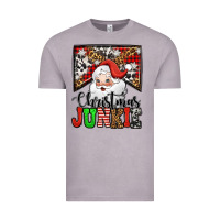 Vintage Zinc Christmas junkie Santa Claus Vintage Tee - Jasminsmagicworld