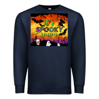 Navy it's spooky season tumbler Premium Sweatshirt - BundleAndBundleShop