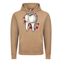 Vintage Coffee floral tooth Vintage Hoodie - Jasminsmagicworld