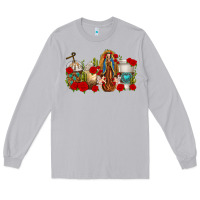 Moon Dust Lady of Guadalupe Coffee Cups Long Sleeve Tee - texasbilliewilder