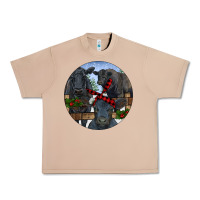 Burro Black Angus Family Urban Heavy Tee - RanaPortraitStore