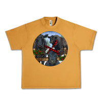 Peanut Butter Black Angus Family Urban Heavy Tee - RanaPortraitStore
