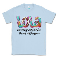 Dusty Blue lola Classic Tee - Artiststas