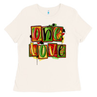 Bone one love juneteenth Ladies Tee - MaliasSmallBusiness
