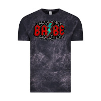 Cloud Black lightning bolt babe Vintage Tee - Jasminsmagicworld
