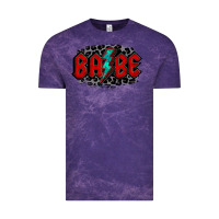 Cloud Purple lightning bolt babe Vintage Tee - Jasminsmagicworld