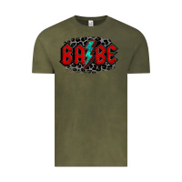 Vintage Olive lightning bolt babe Vintage Tee - Jasminsmagicworld