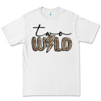 White two wild Premium Tee - MaliasSmallBusiness
