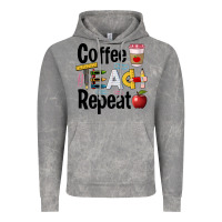 Cloud Rock coffee teach repeat Vintage Hoodie - BarkalooDesign