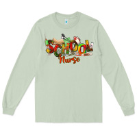 Matcha school nurse juneteenth Long Sleeve Tee - NancyCooperArtShop